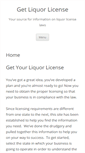 Mobile Screenshot of getliquorlicense.com